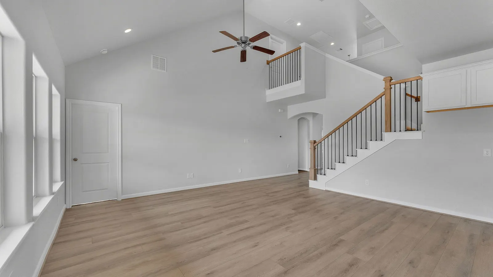Interior of the Kingston model home by Alta Homes, 4 bed (opt. 5), 3 bath, ~2,375 sqft