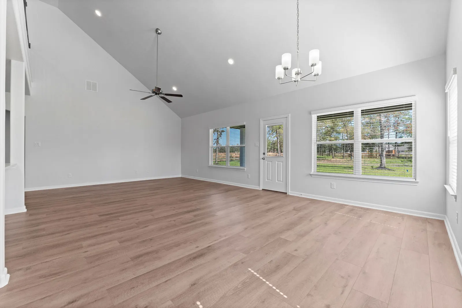 Interior of the Torrey Pines II model home by Alta Homes, 4 bed (opt. 5), 2.5 bath (opt. 3), ~2,447 sqft