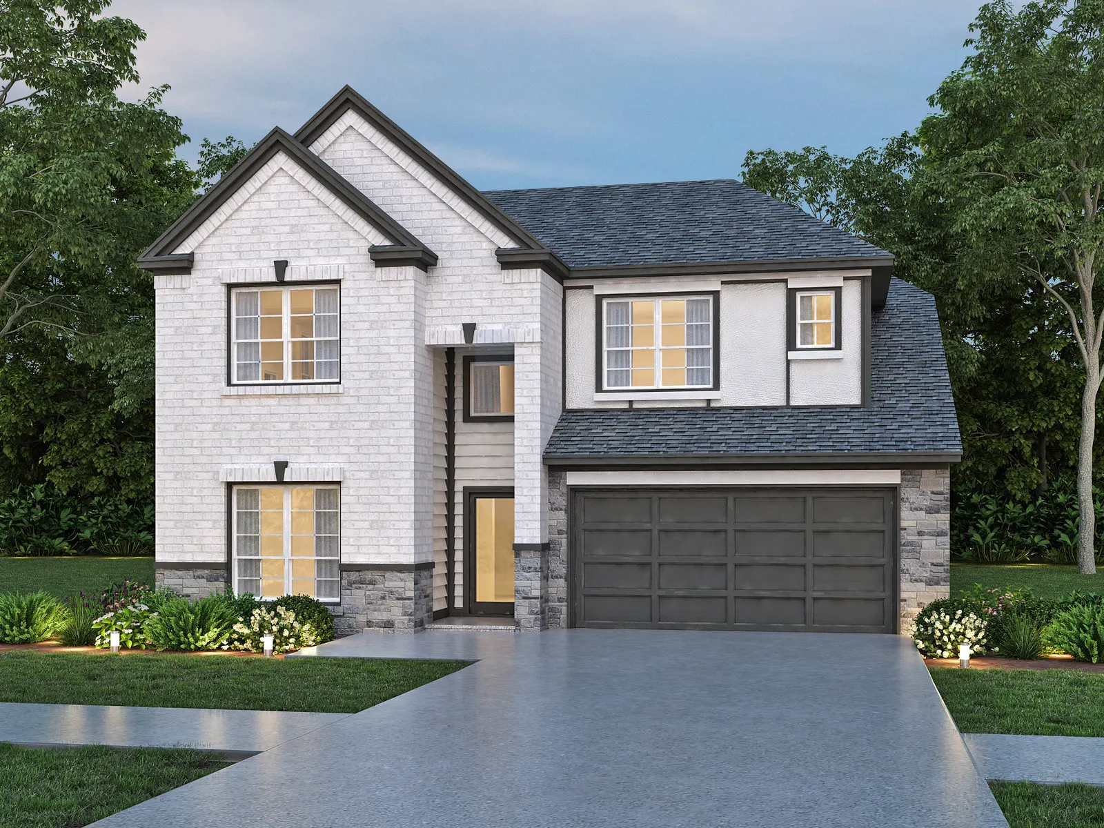 Oakridge floor plan home