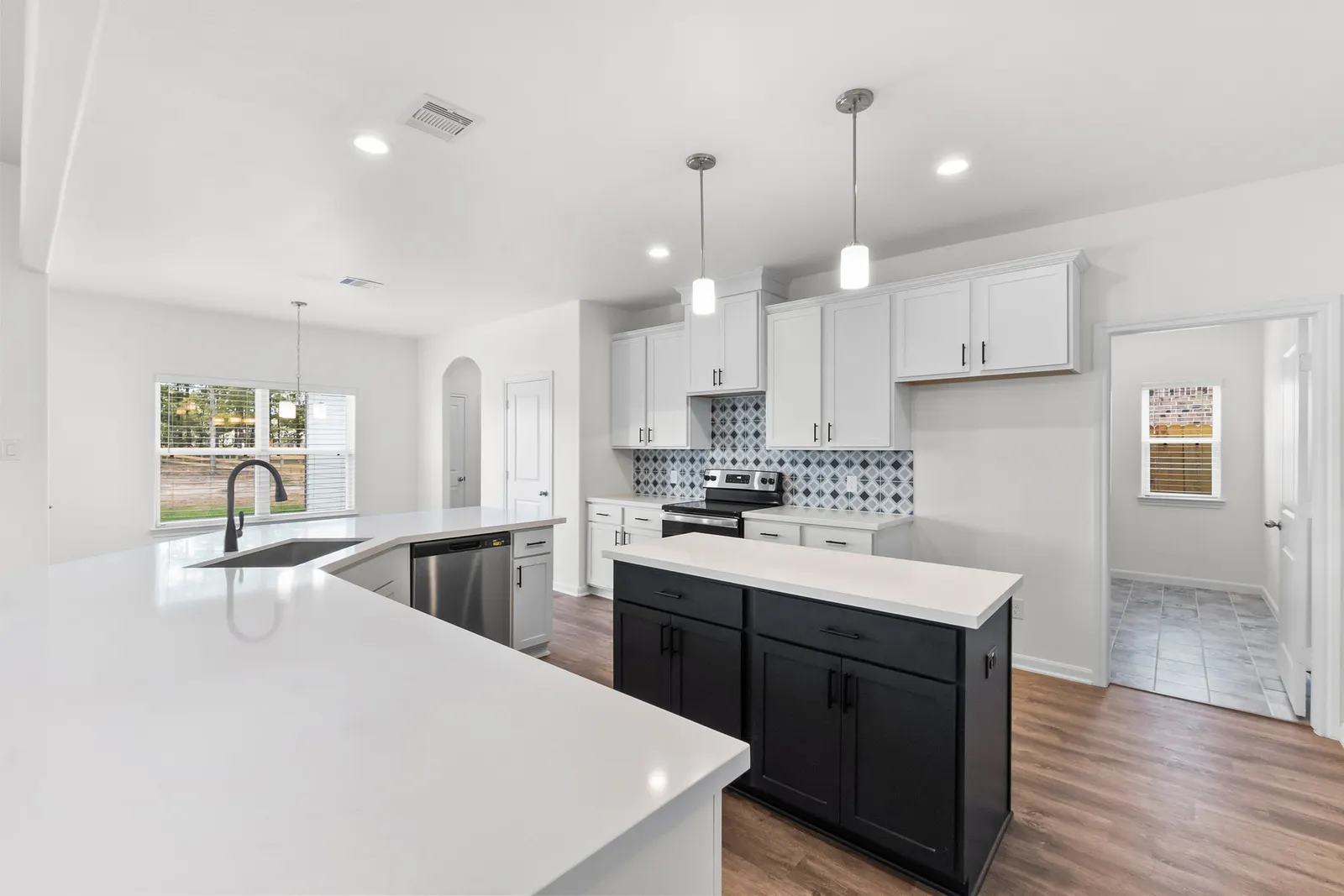 Interior of the Augusta model home by Alta Homes, 4 bed, 3 bath, ~2,312 sqft