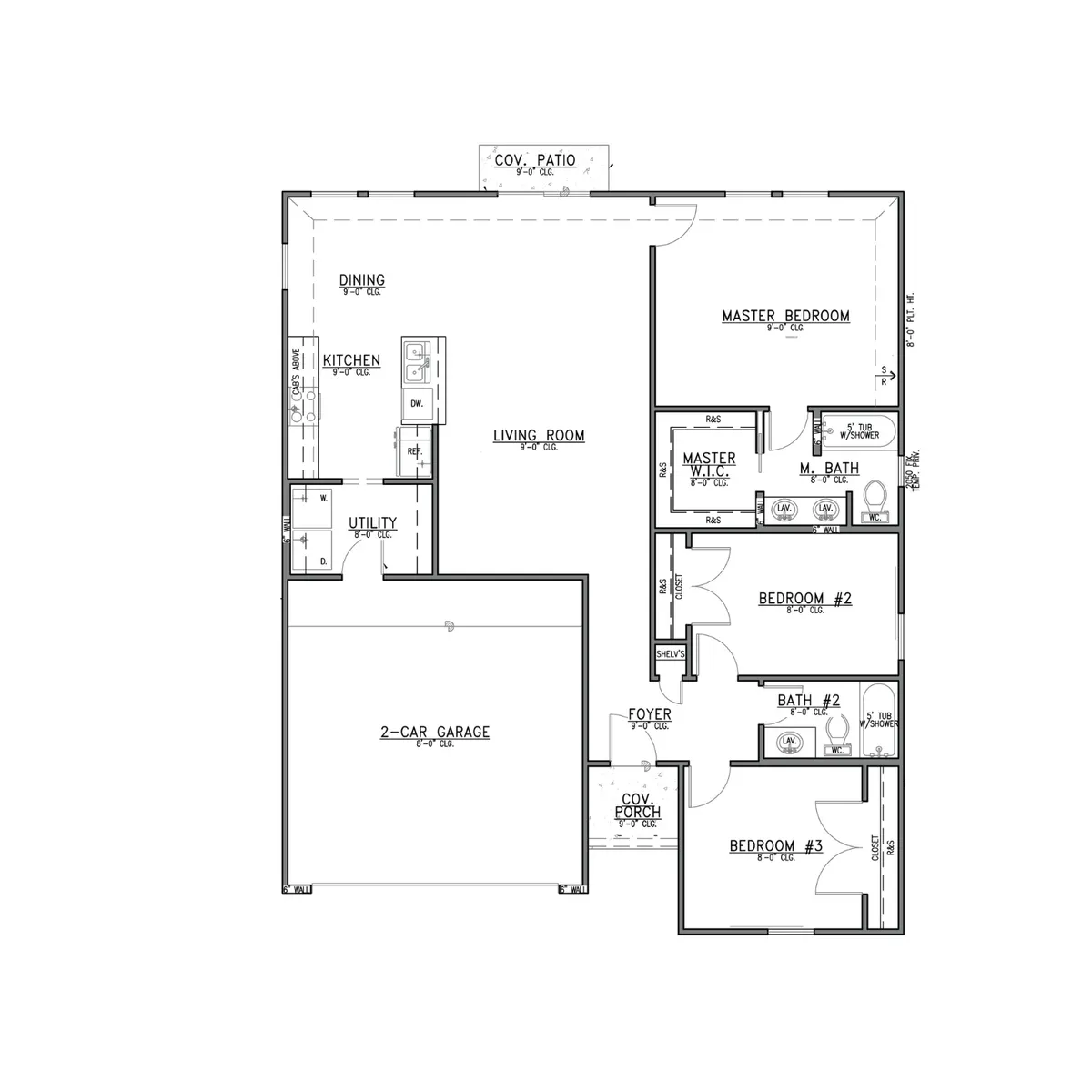 Floor plan drawing at 11858 Serena's Song Drive, Willis, TX