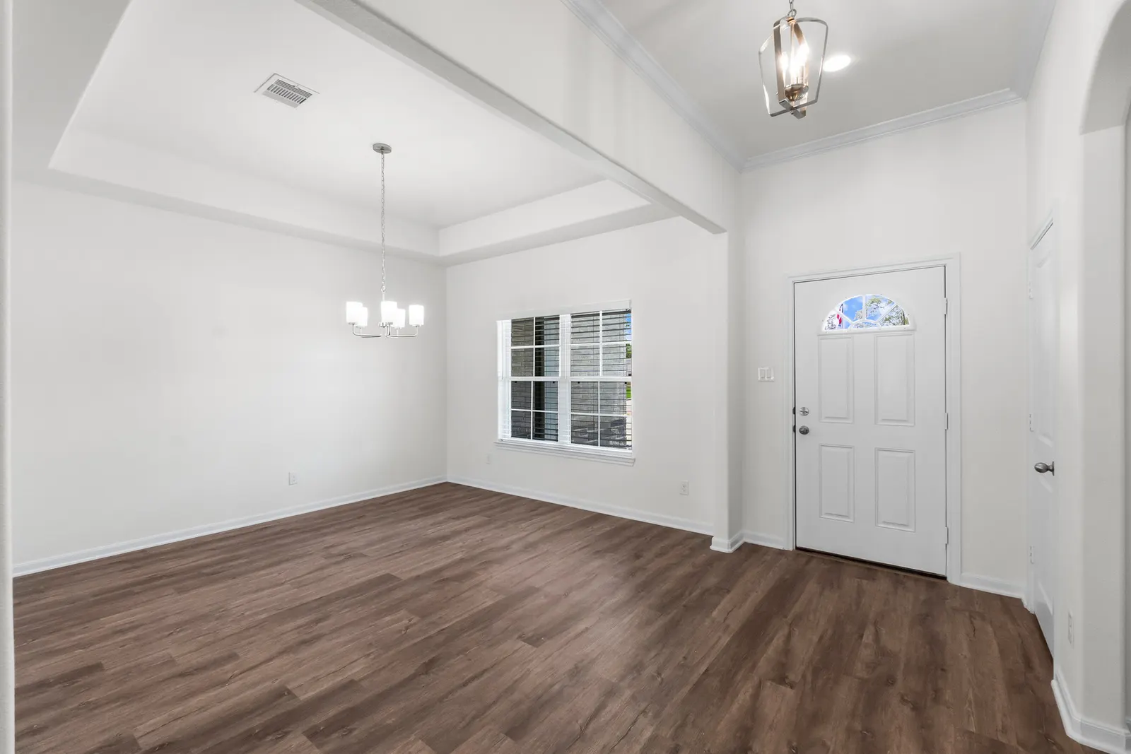 Interior of the Augusta model home by Alta Homes, 4 bed, 3 bath, ~2,312 sqft